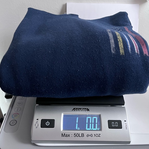 No One Fights Alone Blue Hoodie Pre-owned Good Condition Gildan Medium Unisex - Picture 8 of 8